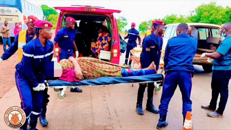 Accident à Boni