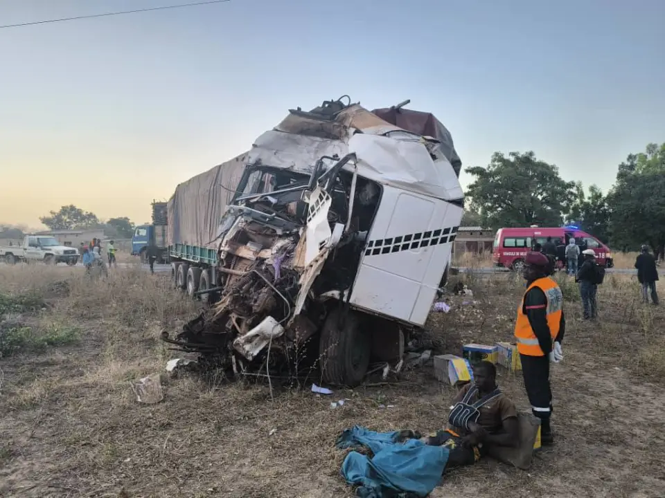 Accident RN1 Burkina